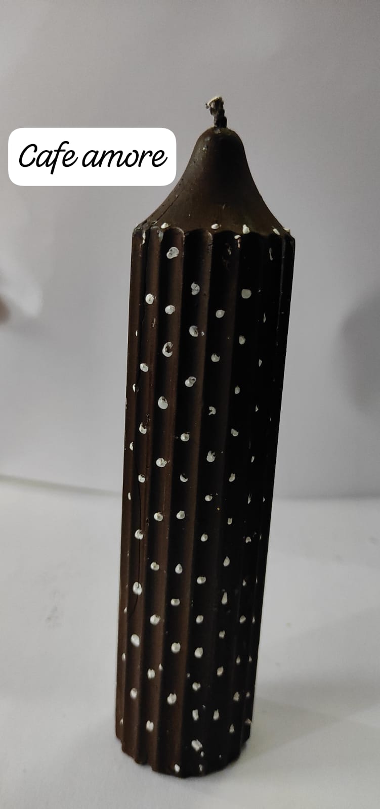 Coffee Fragrance Pillar Candle